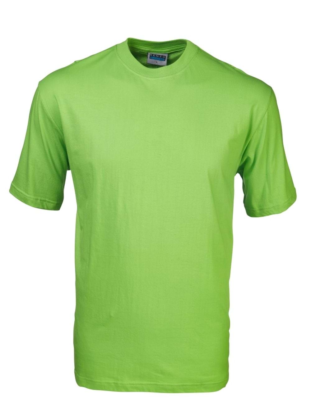 165G Crew Neck T-Shirt - Lime