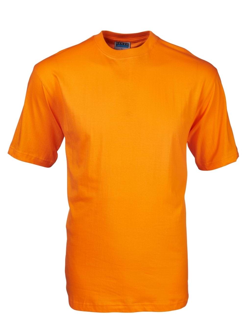 165G Crew Neck T-Shirt - Orange