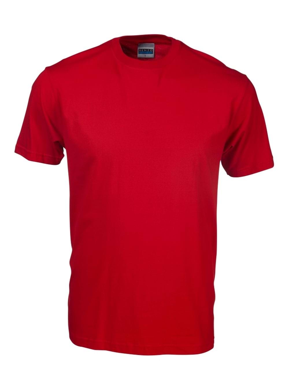 165G Crew Neck T-Shirt - Pillar Box Red