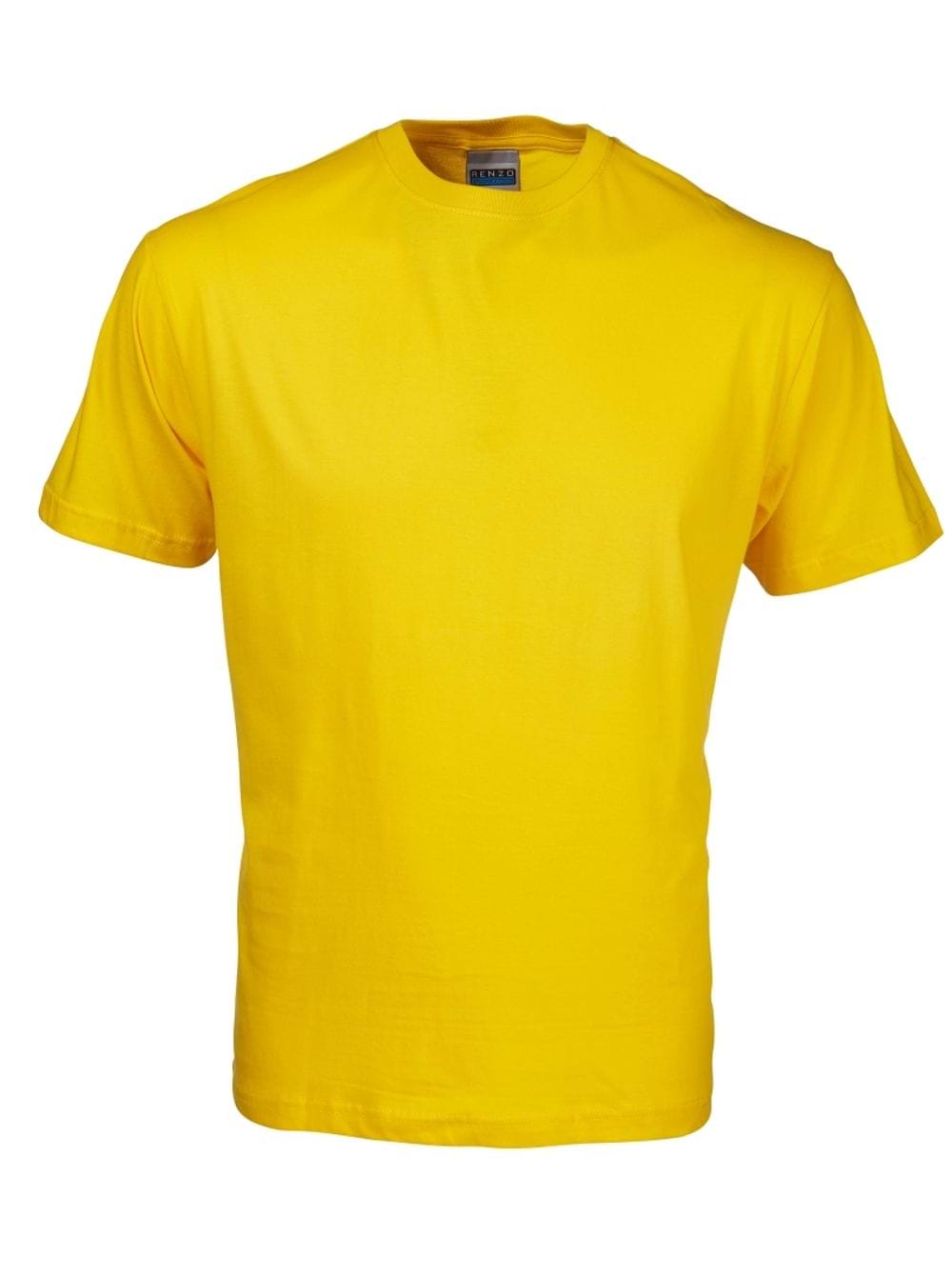 165G Crew Neck T-Shirt - Yellow