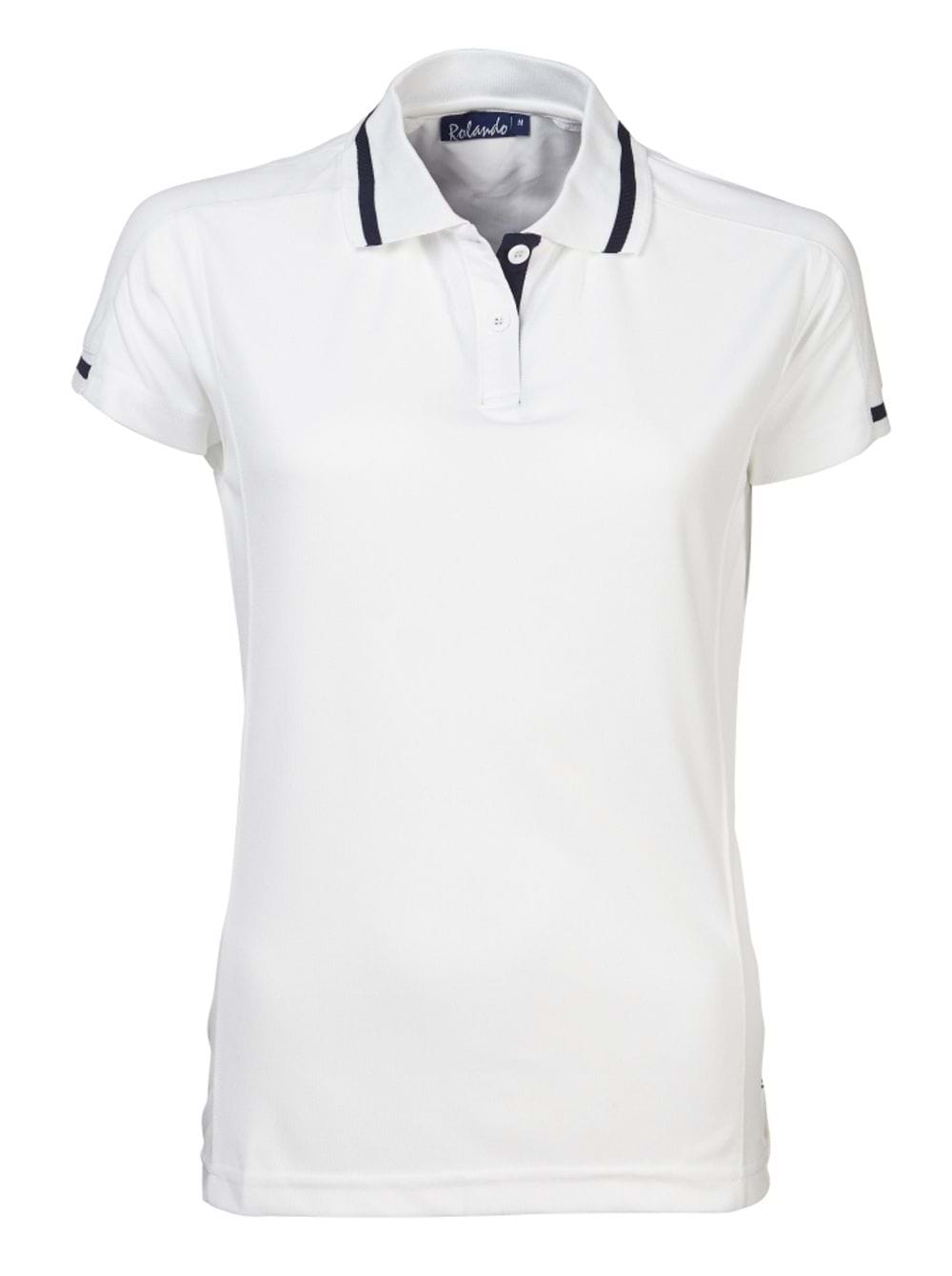 Ladies QD1 Quick Dry Golfer - White