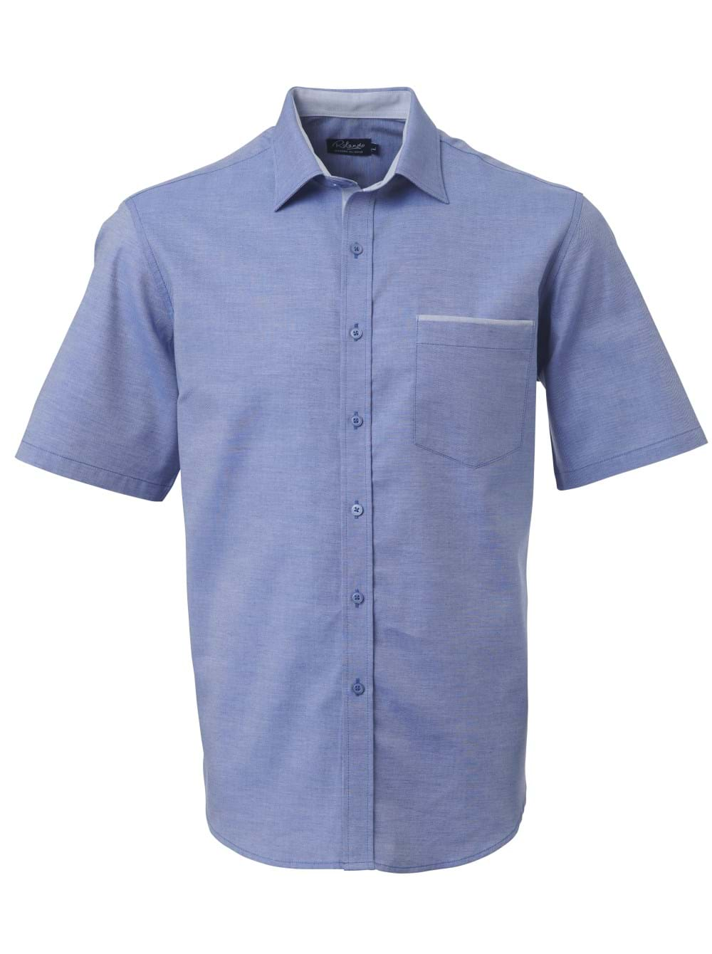 Mens Miller K243 S/S Shirt - French blue | Rolando Clothing South Africa