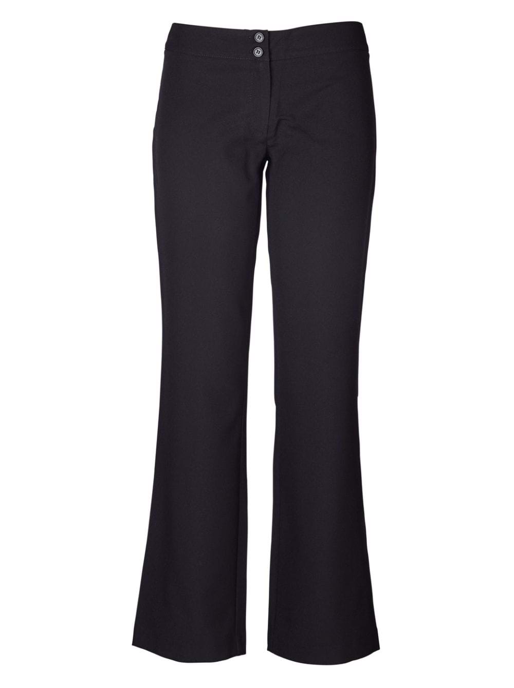 Mom Loose Fit Twill trousers  Black  Ladies  HM IN